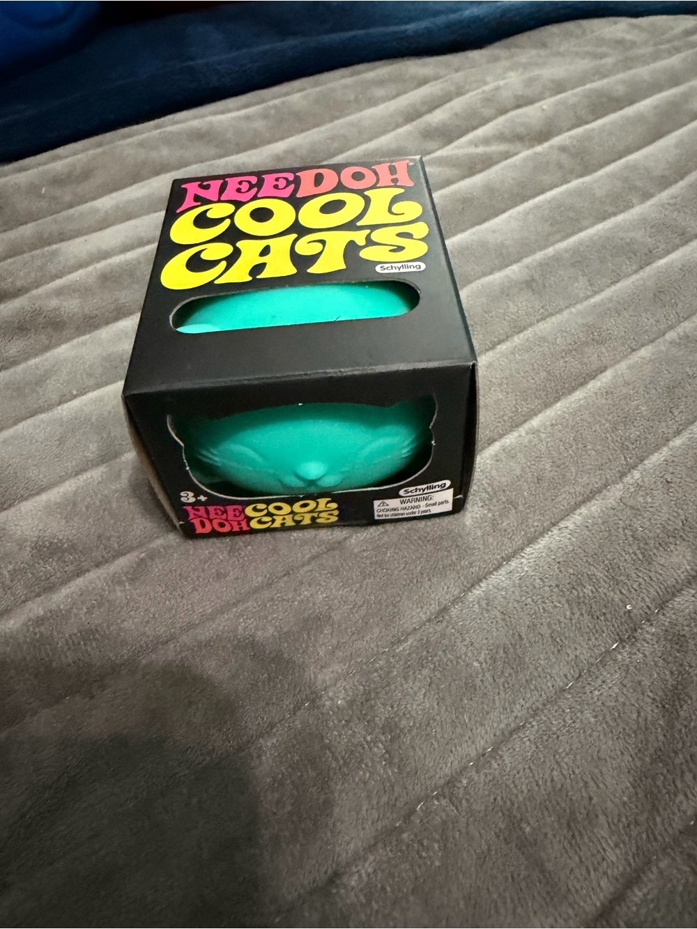 Cool cat teal needoh squishy